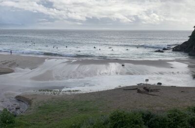 久しぶりにオンショアスタート。