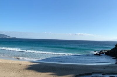 浮力のあるボードなら滑れている。