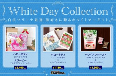 【ホワイトデー特集】白浜マリーナがおすすめする、おしゃれなギフトが勢揃い！海好きに贈るホワイトデーギフト♪